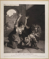 KG 14031
<br/>
De leeuw van Florence
<br/>
<em>Cazenave, J.F. (ca.1770 - >1802)</em>